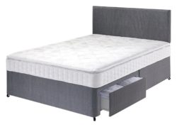 Airspring - Elmdon Luxury Pillowtop - Kingsize 2 Drawer - Divan